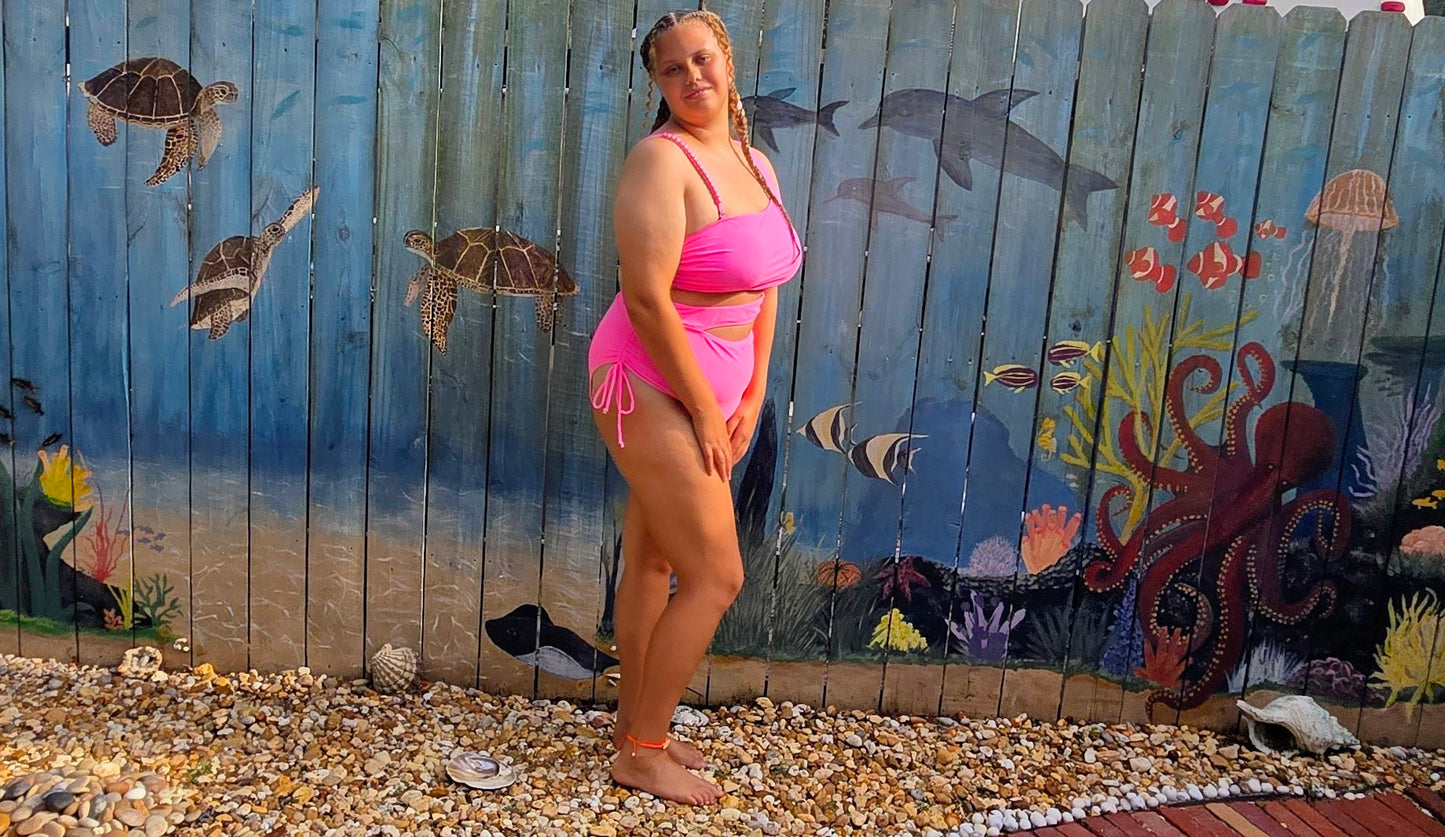 PINK PARADISE MONOKINI