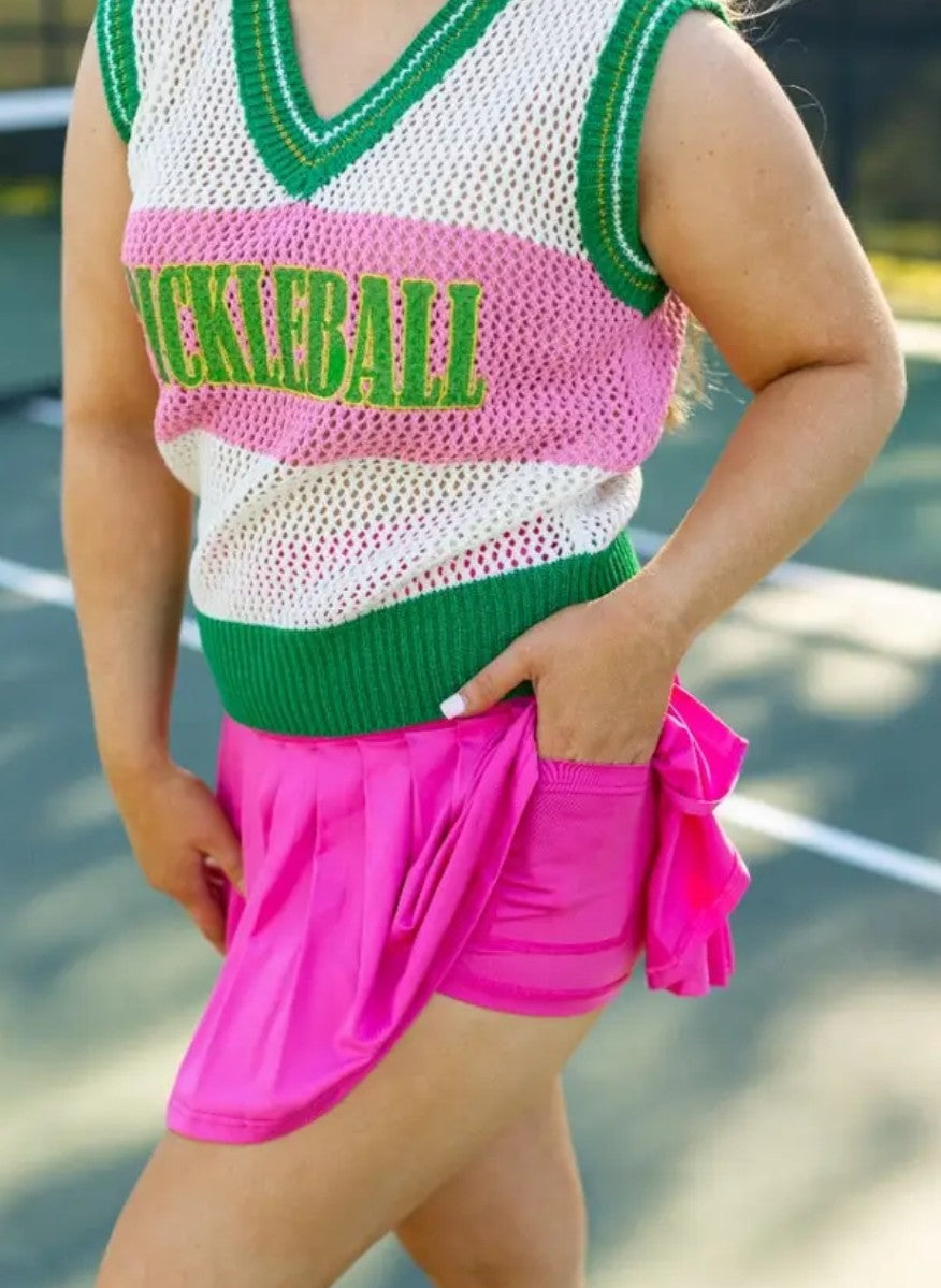 PLAYFUL PLEATED SKORT