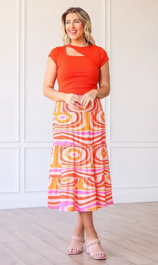 LET'S GROOVE SKIRT